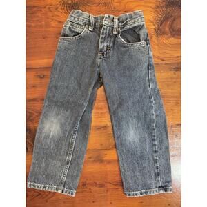 Vintage Lee Premium Toddler Boy Jeans Size 4 Internal Adjustable Waistband